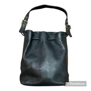 Coach Vintage 90s Legacy Leather Drawstring Handbag 9165
